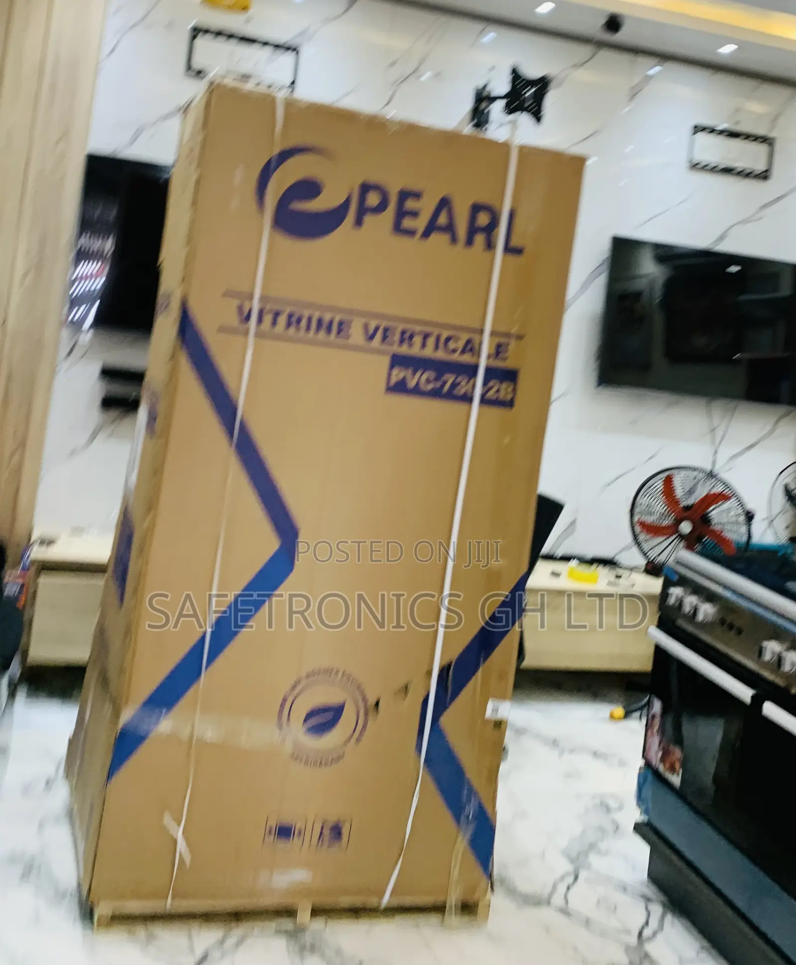 Fresh Sealed Pearl PVC-730-2b Double Door 610l Display Fridge