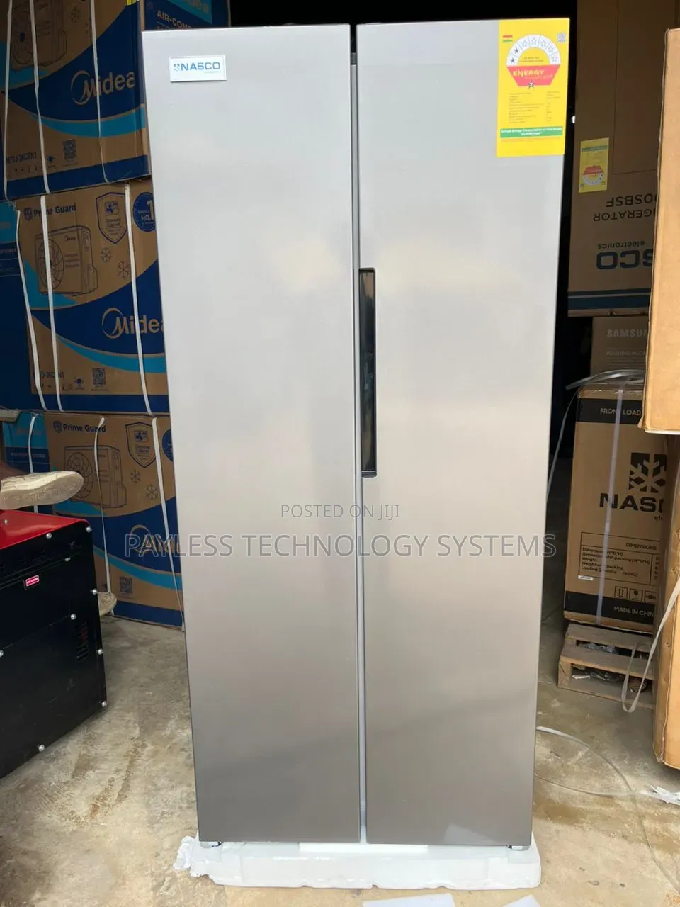 Nasco 360 LTRS Side by Side Refrigerator (Nasf2-400sbsf)