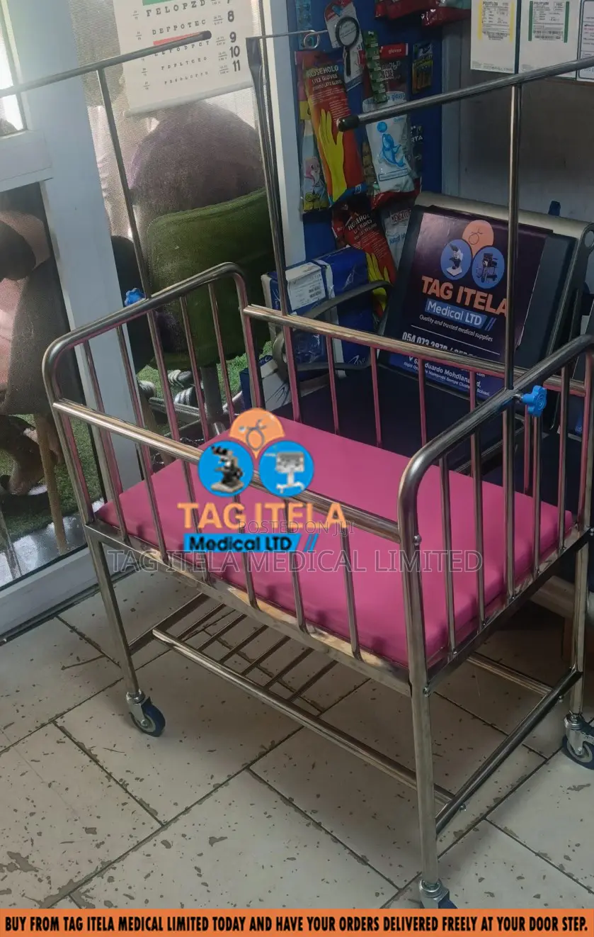 Baby's Cot Bed (Stainless)