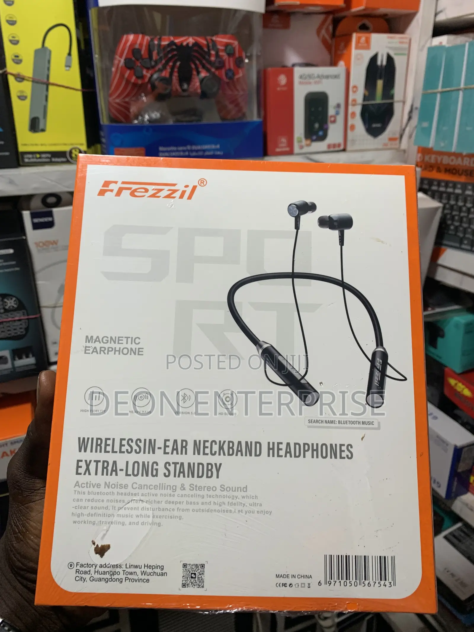 Wirelessin-Ear Neckband Headphones