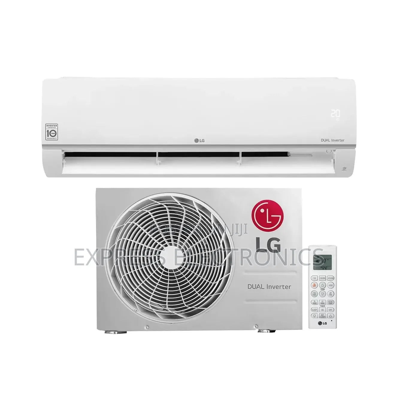 Long Lasting Dual Inverter Lg 2.5hp Air Conditioner