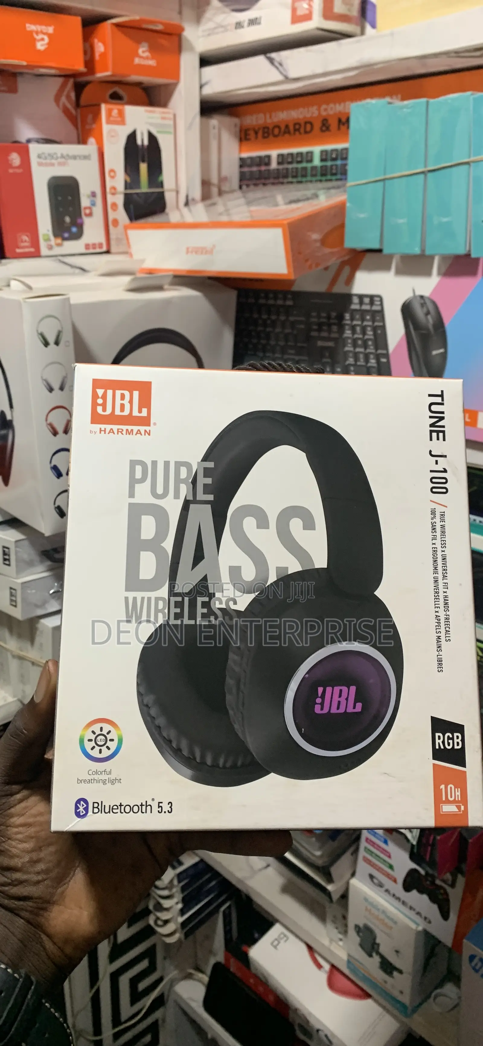 JBL Pure Bass Tune J-100