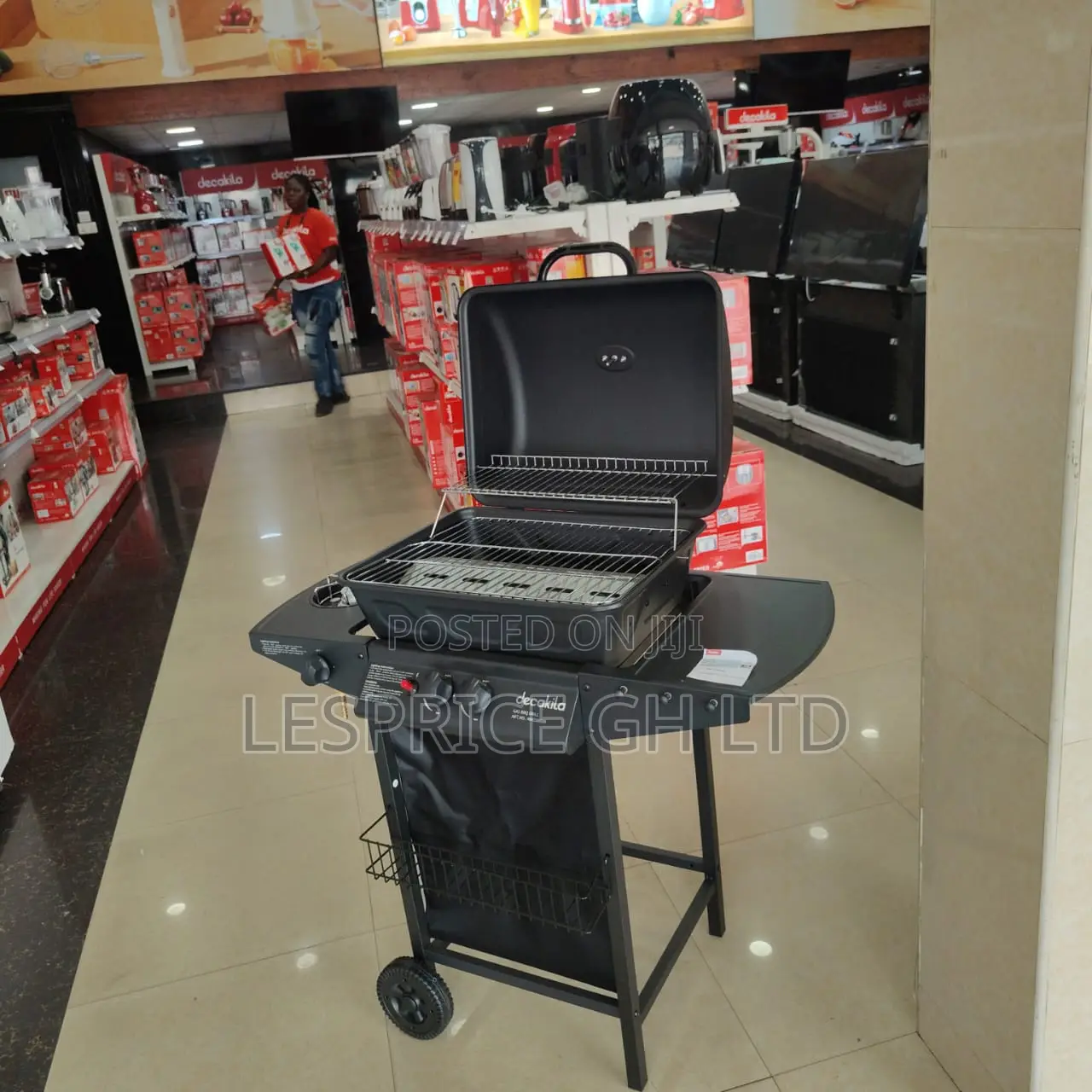 Save Energy and Time on Our Superb 2 Burner Gas BBQ From Decakila