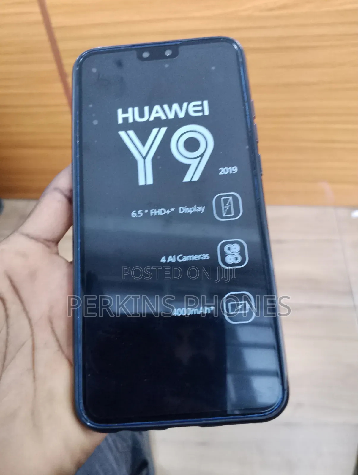 New Huawei Y9 2019 128 GB Black
