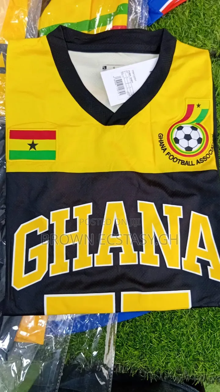 Ghana Classic Jersey (Swipe for the Inverted Design)
