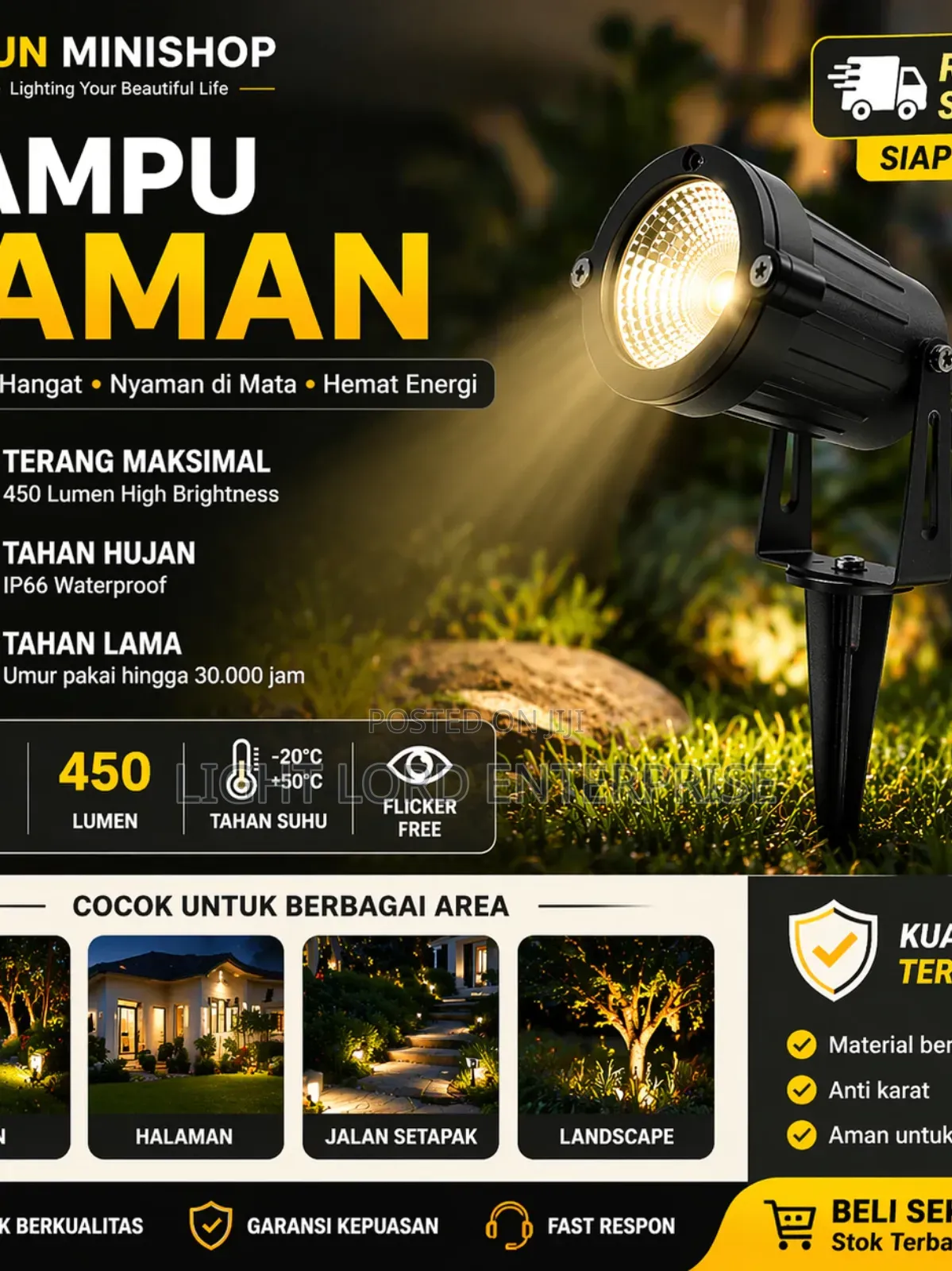 Ip66 Garden Light