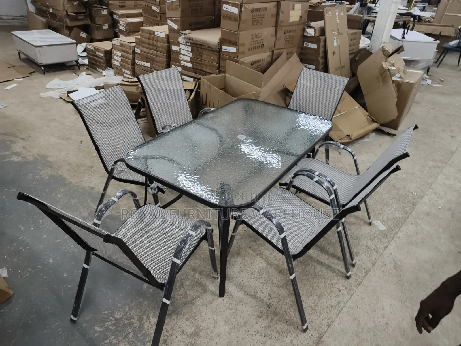Outdoor Table With 6 Chairs (Xxz-5131-5131)