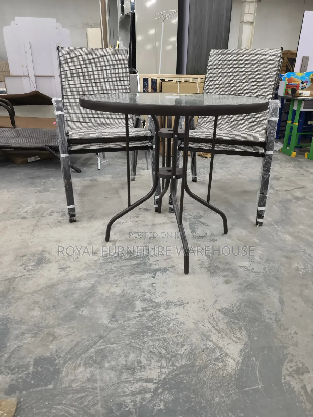 Outdoor Table With 4 Chairs Leisure Set (5-Piece Patio Dining Set)5127