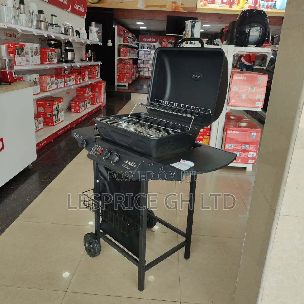 Price Slash on Our Exceptional 2 Burner Gas Black BBQ From Decakila