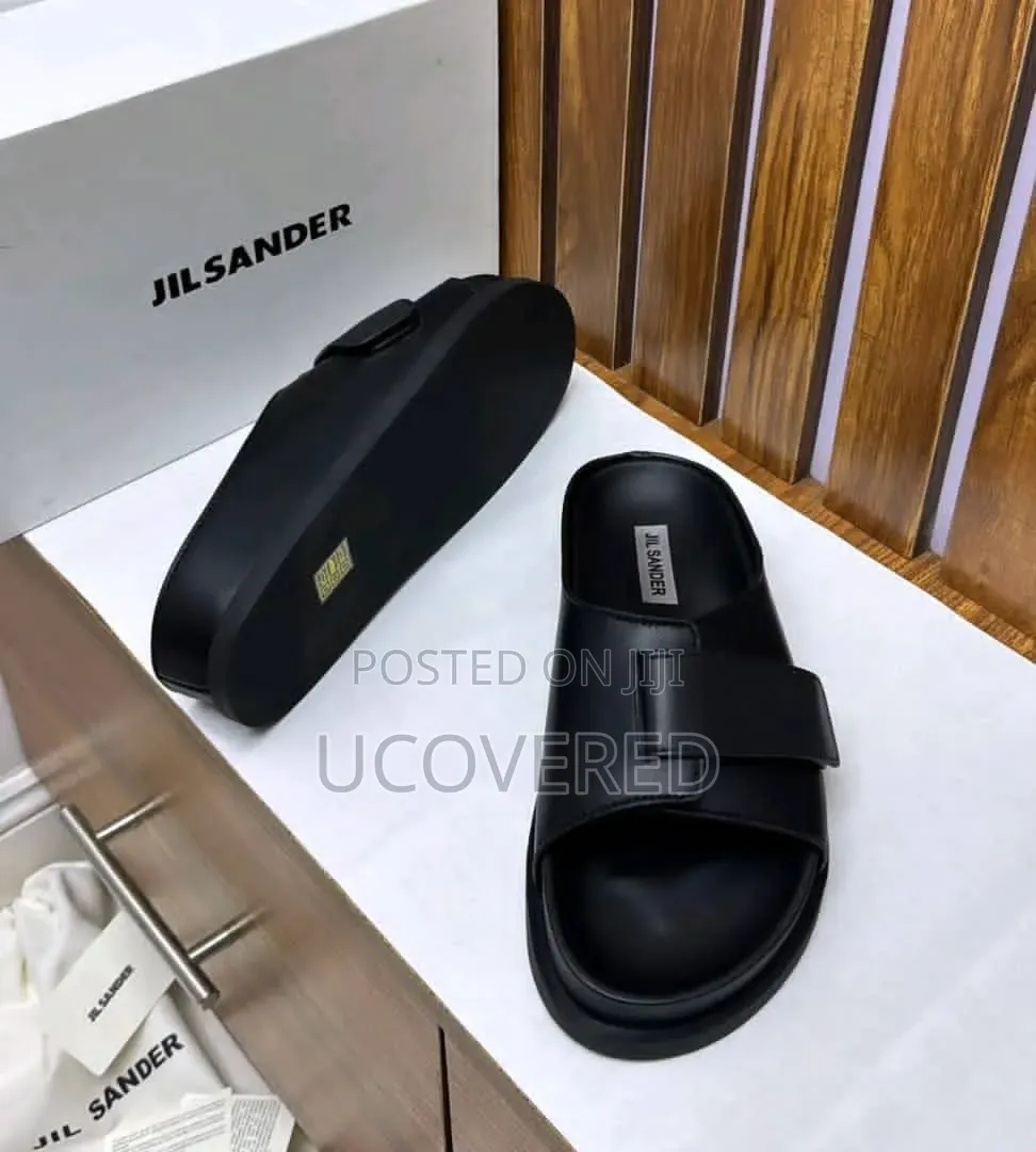 Jil Sander Leather Sandals