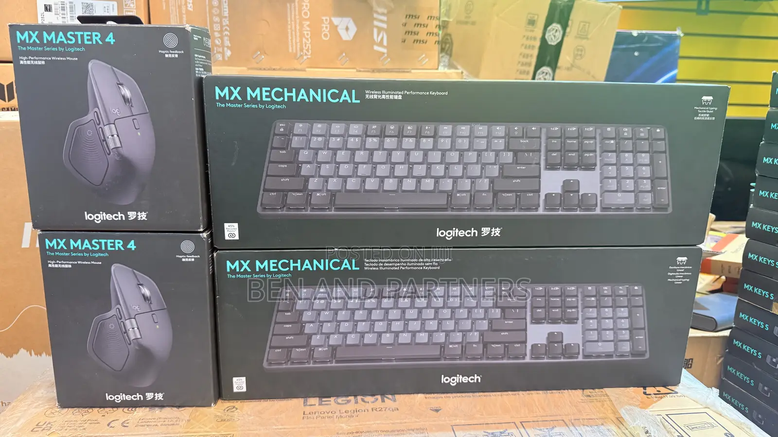 Logitech Mx Keys Mechanical With Master 4