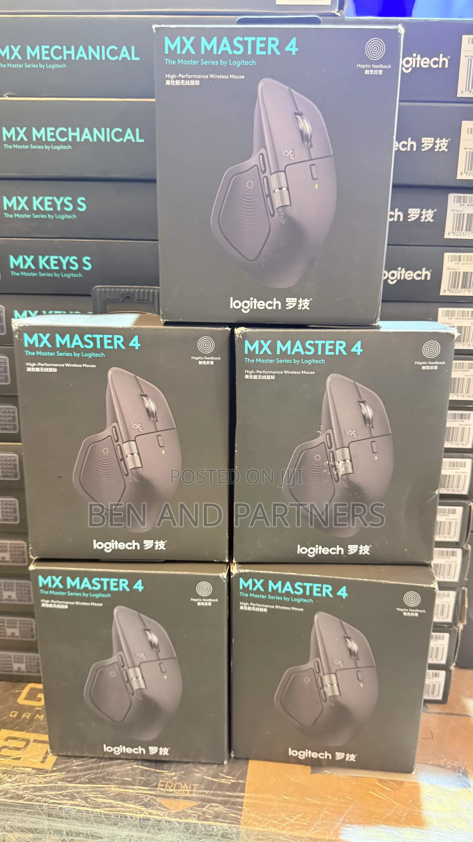 Logitech Mx Master 4, Ergonomic Wireless Mouse