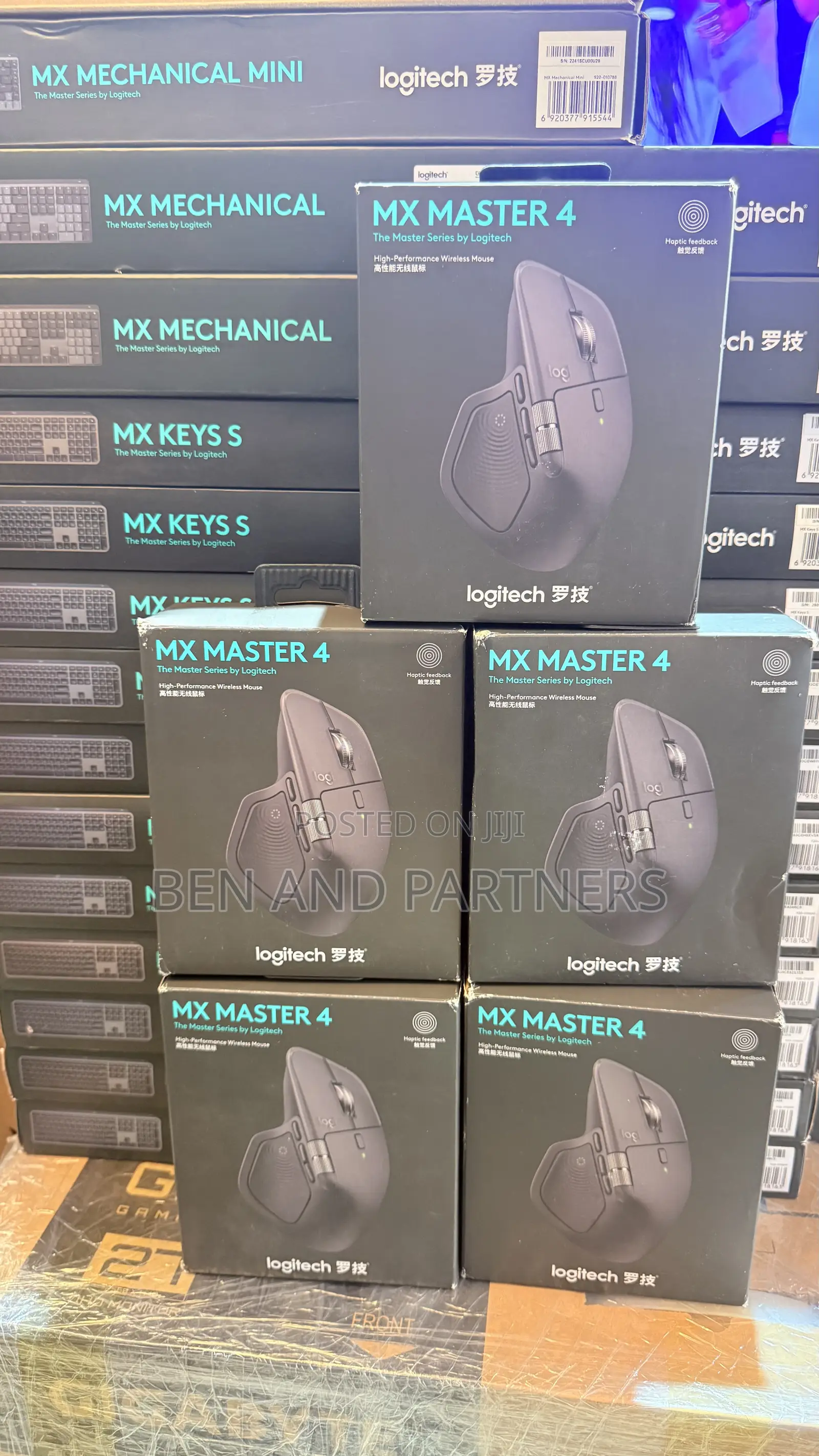 Logitech Mx Master 4, Ergonomic Wireless Mouse