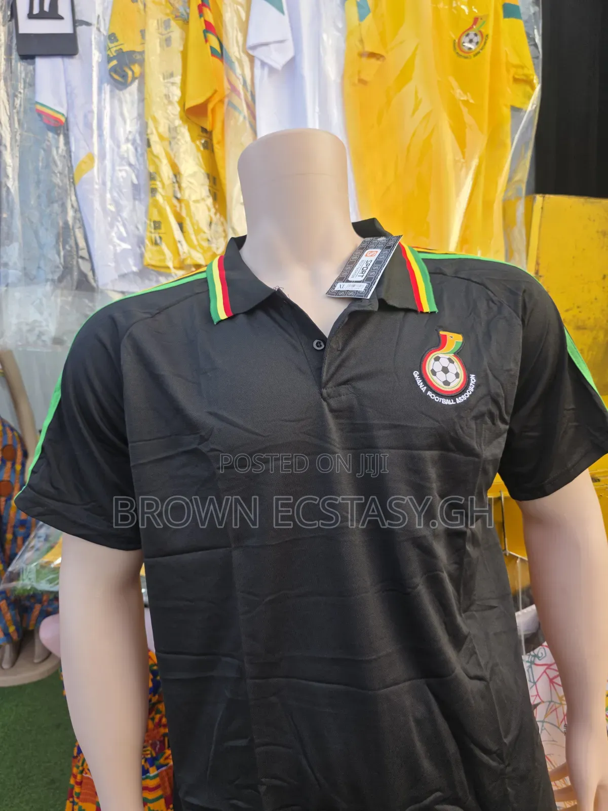 Ghana Black Stars Lacoste Jersey