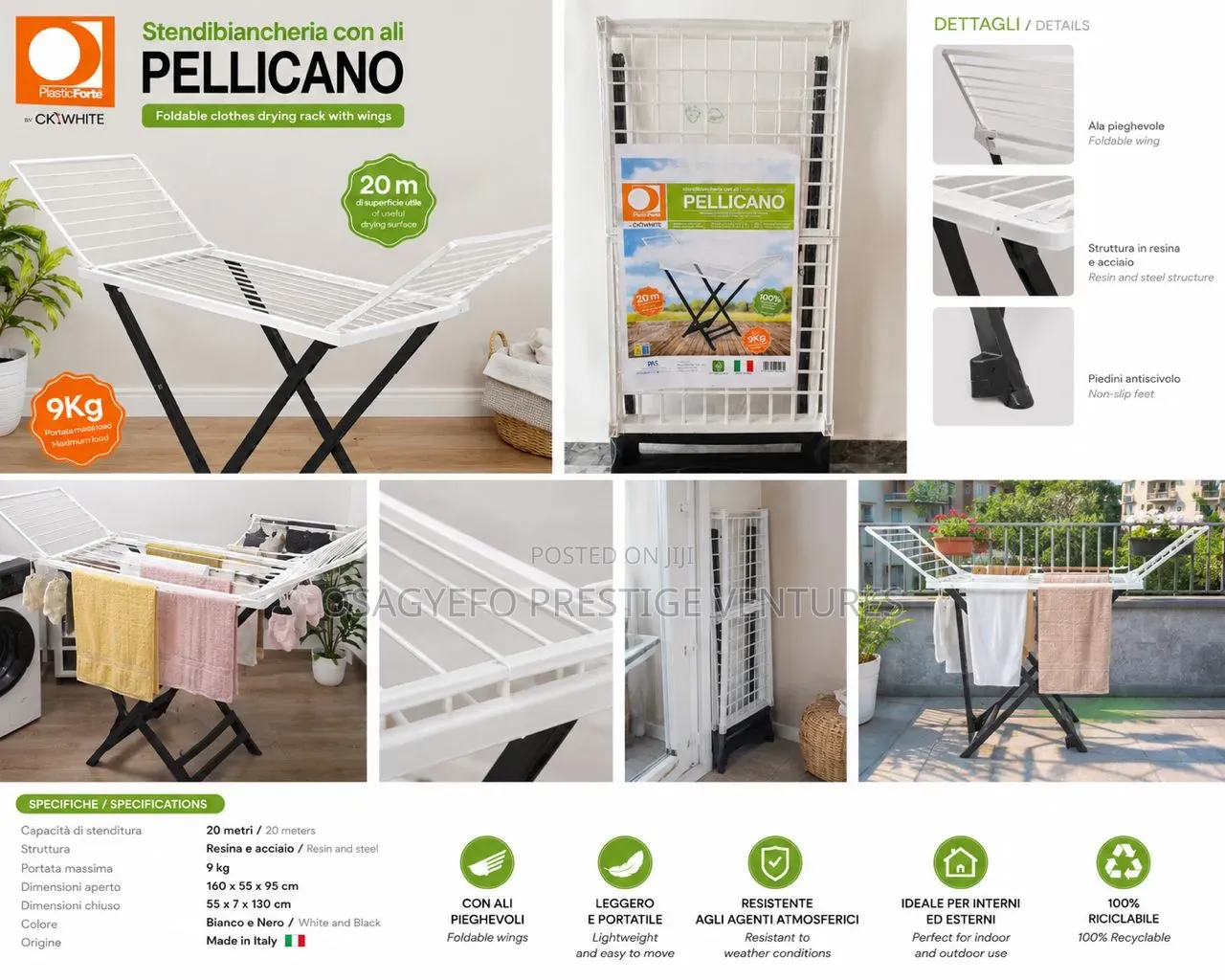 Premium Foldable Clothes Drying Rack