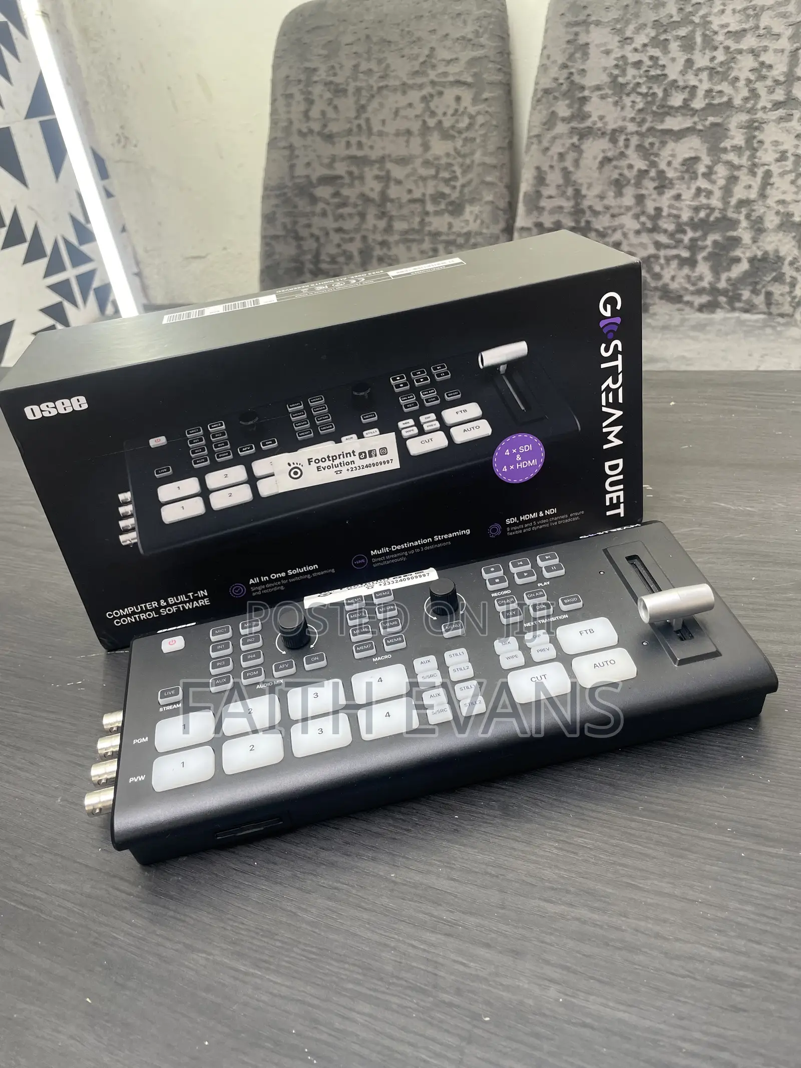Video Mixer-osee Gostream Duet Rental