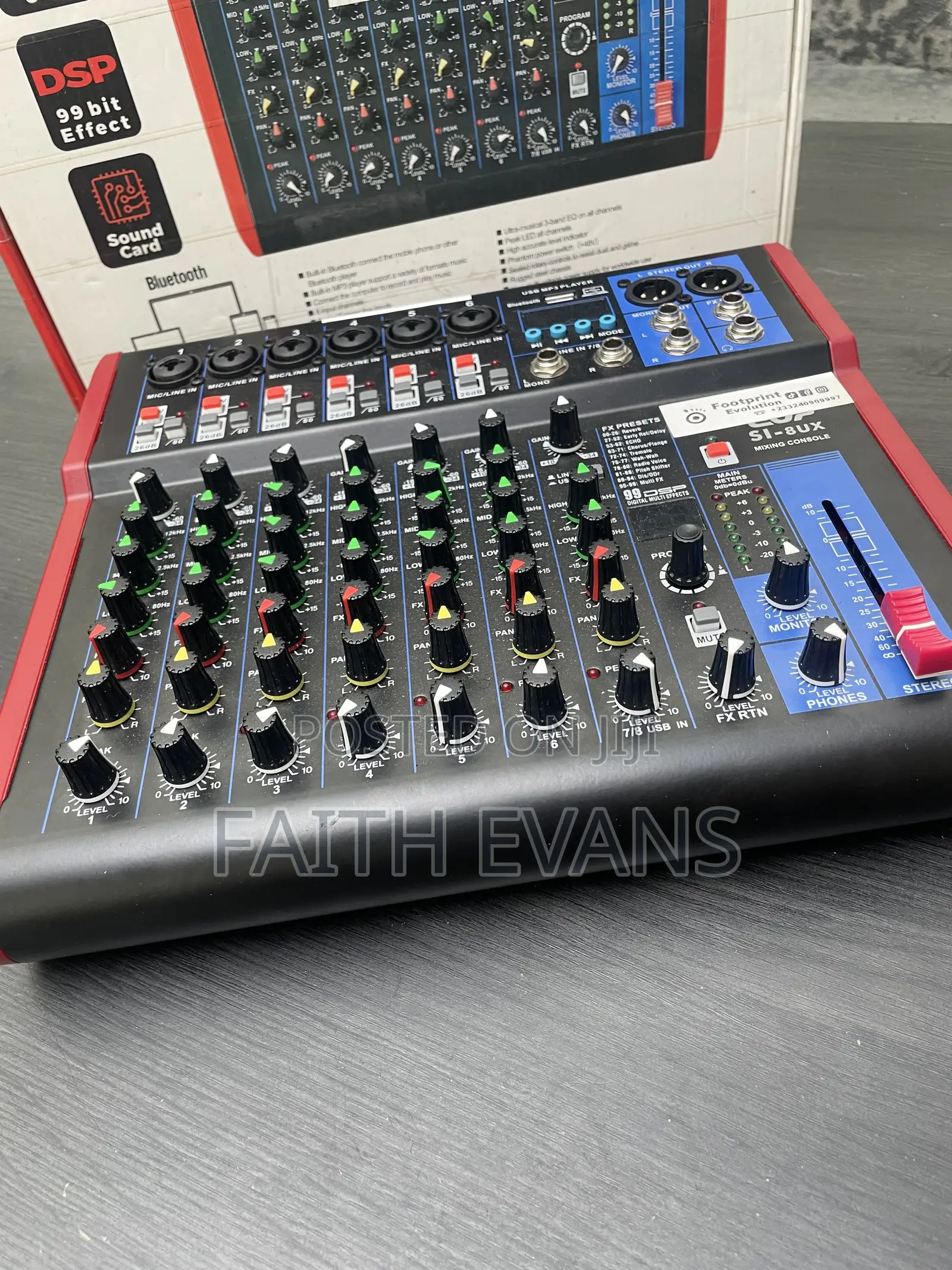 Professional Sound Mixer With Built-in Sound Card Available for Rental