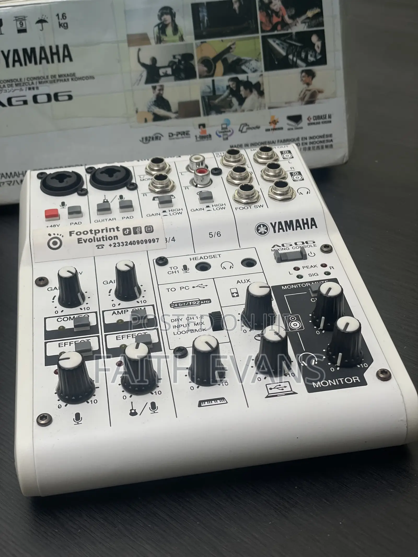 Yamaha Ag06 Sound Mixer Audio Interface for Rent