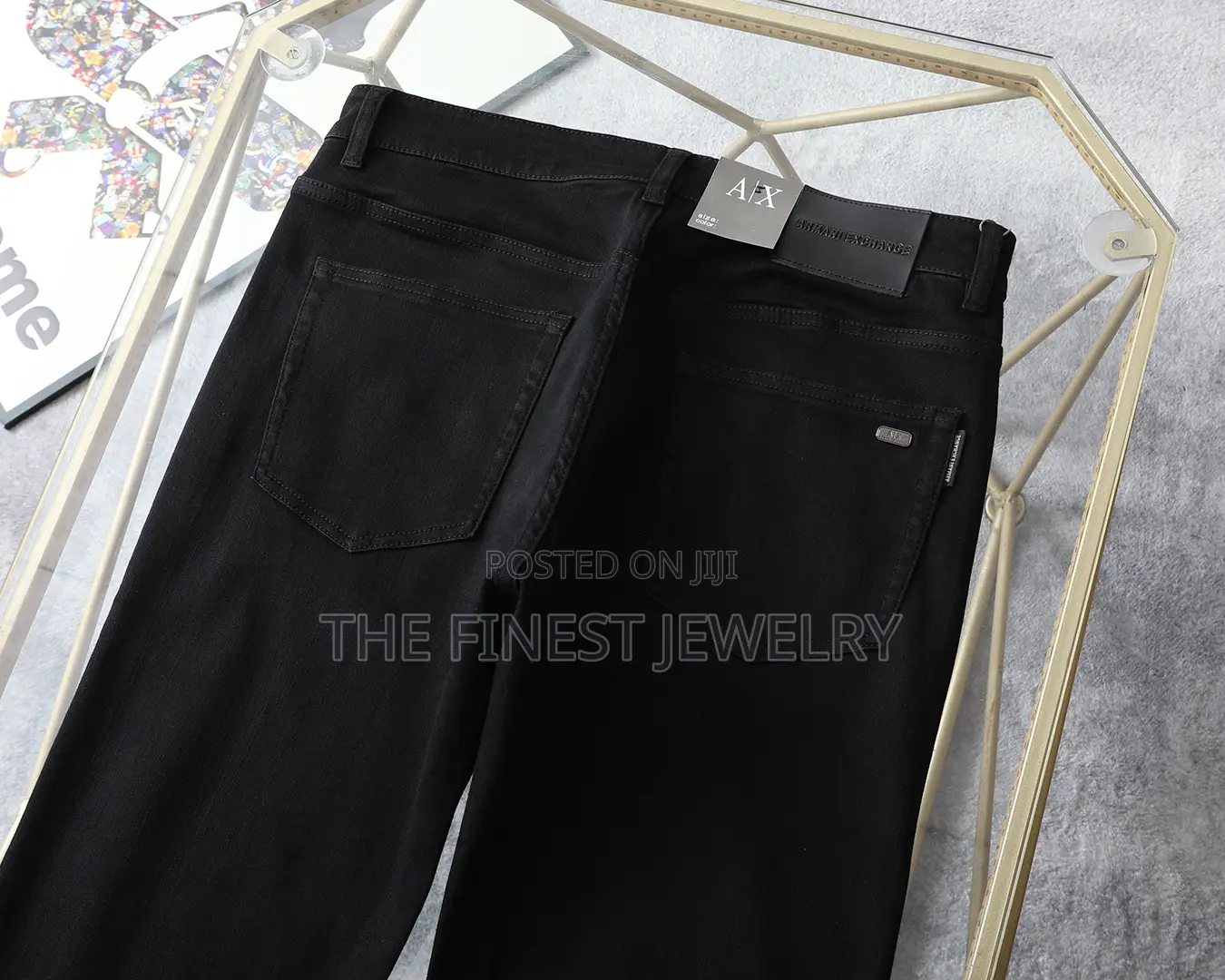 Armani Men’S Black Pants