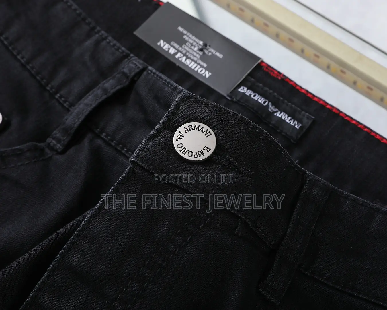 Armani Black Jeans