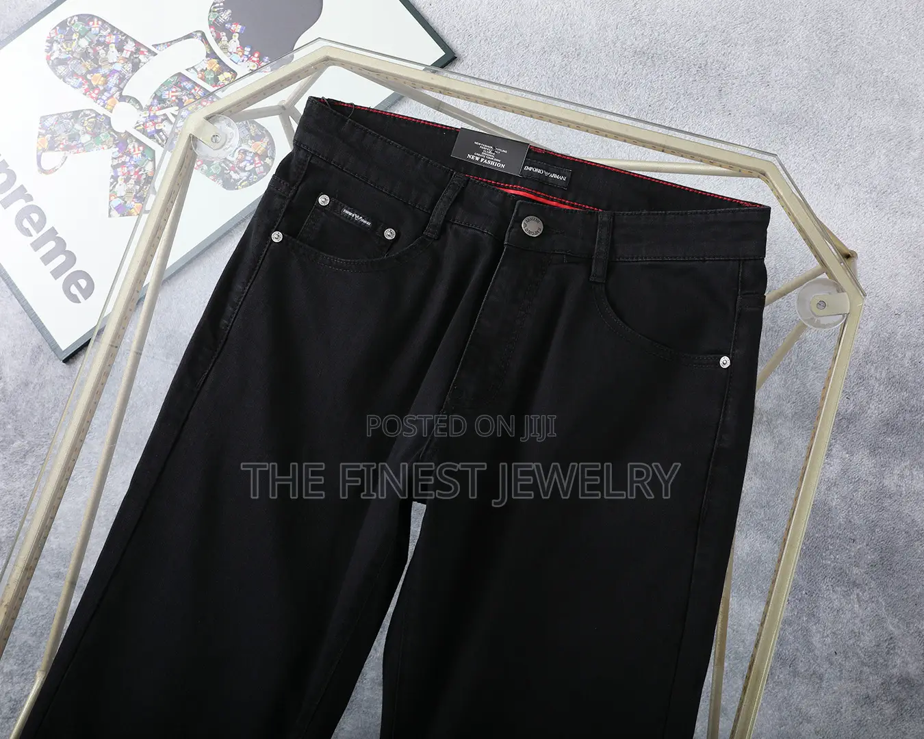 Armani Black Jeans