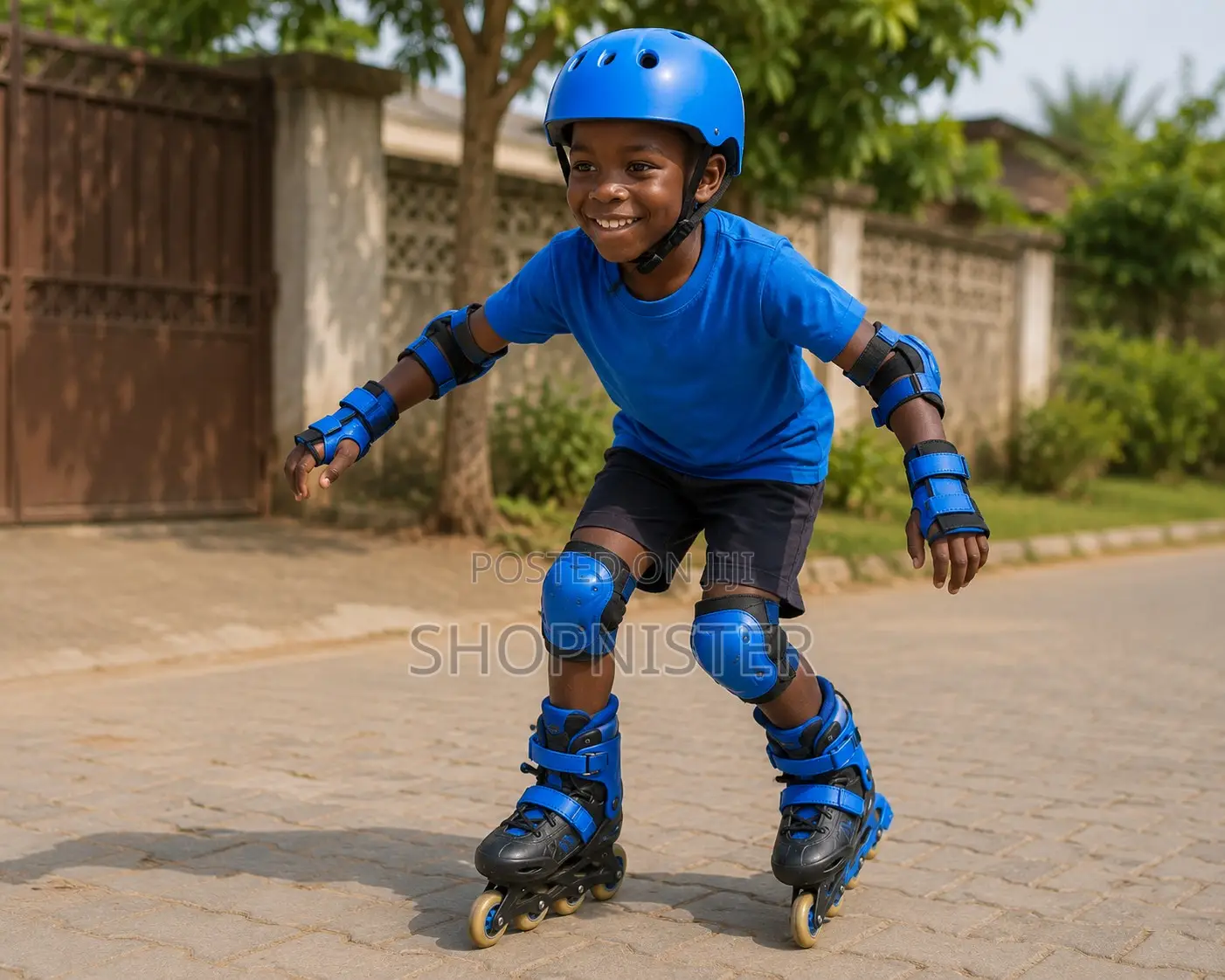 Kids Safety Helmet Protective Pad Set