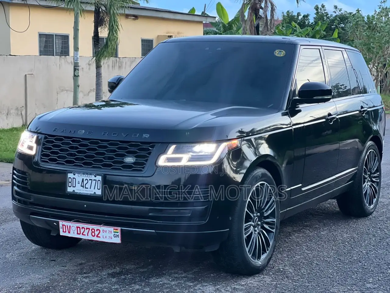 Land Rover Range Rover Vogue 2019 Black