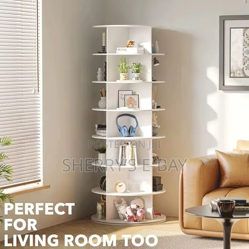 360 Rotational Shoes Rack. (7 Tiers)