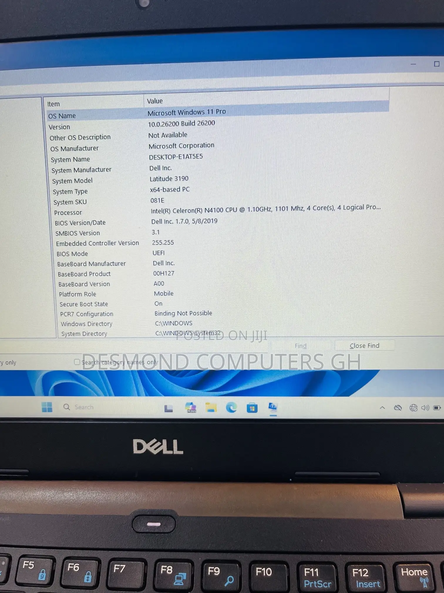 Laptop Dell Latitude 3189 4GB Intel Celeron SSD 60GB
