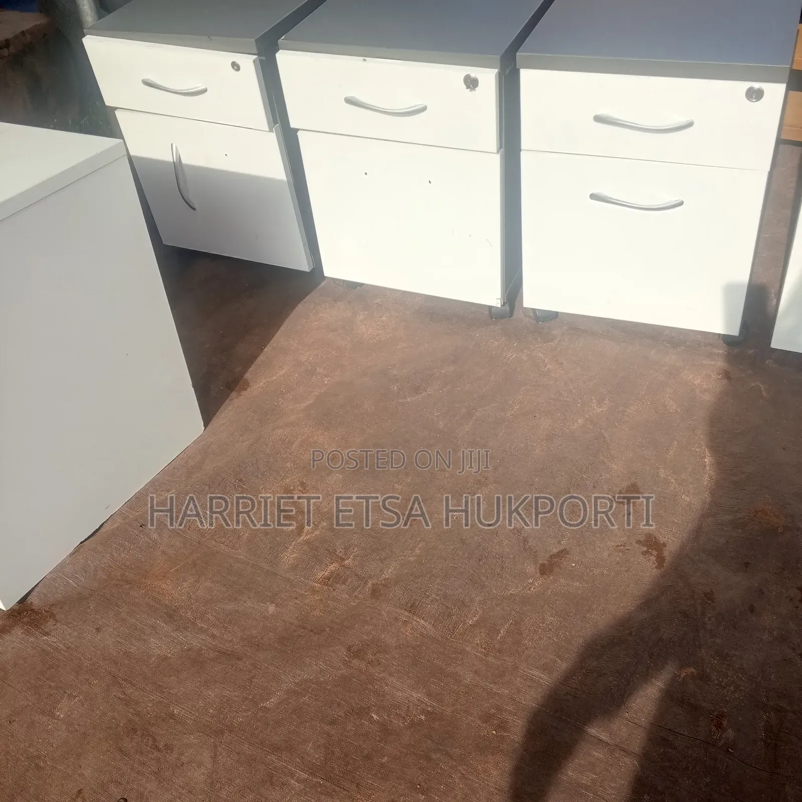Bedside/Office Metal Drawers From Uk(Very Neat)