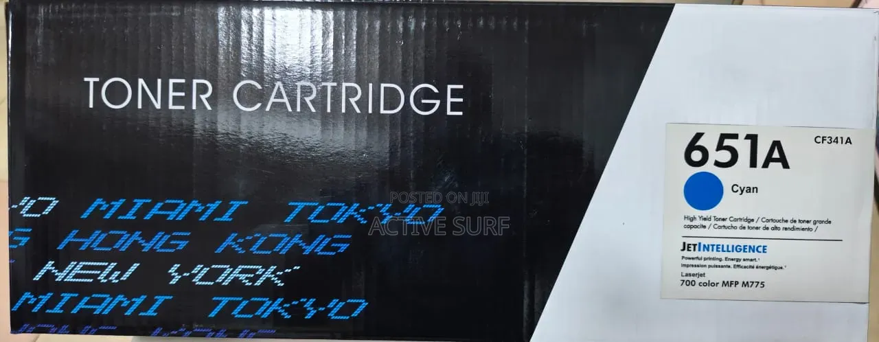 651a HP Compatible Toner Cartridge (Cyan)