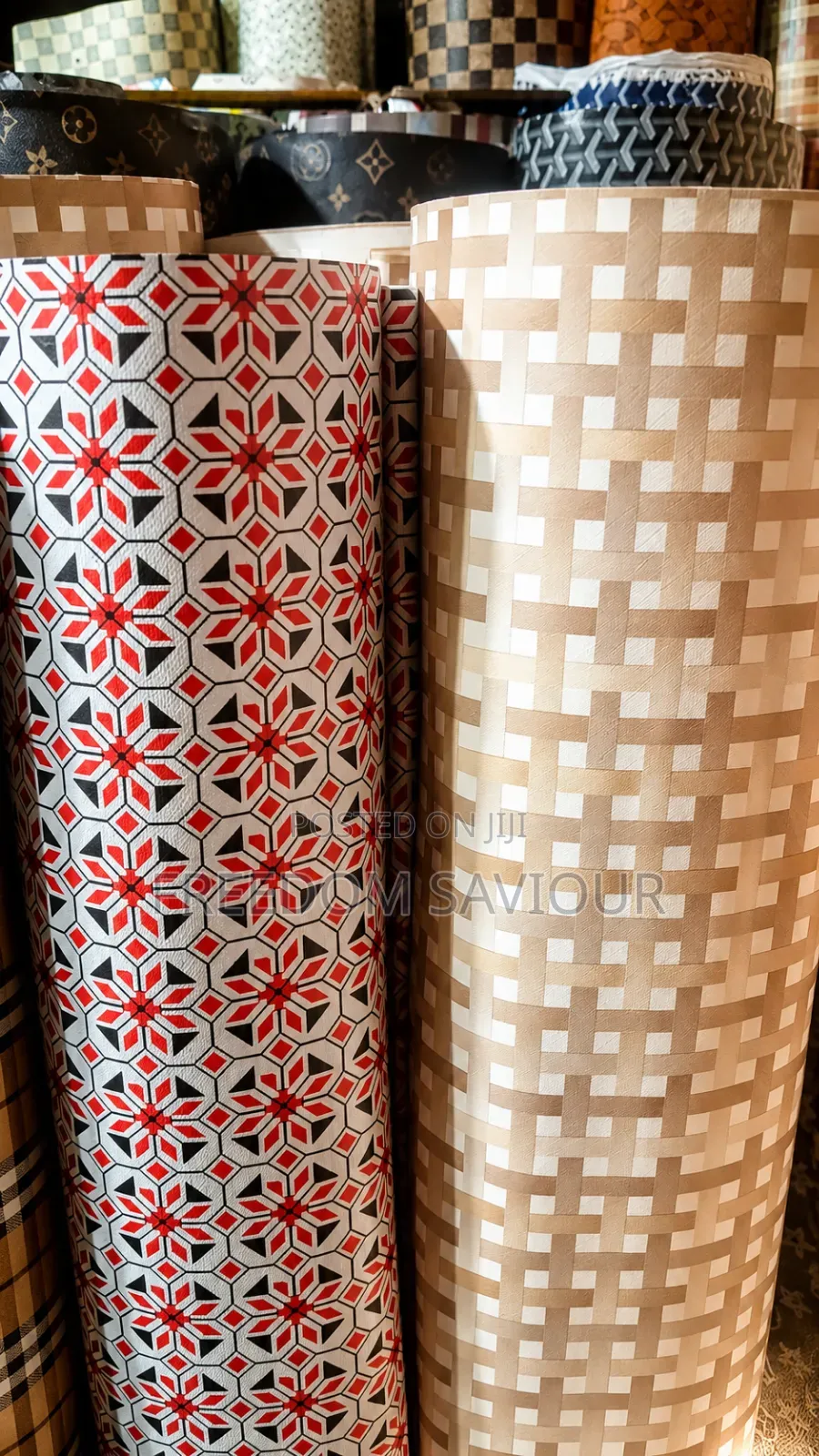 Premium Decorative Vinyl Flooring Roll – Modern Luxury Design