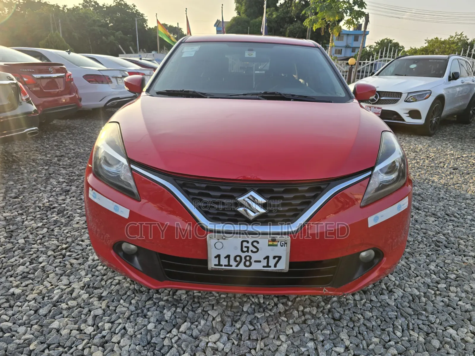 Suzuki Baleno 2017 Red