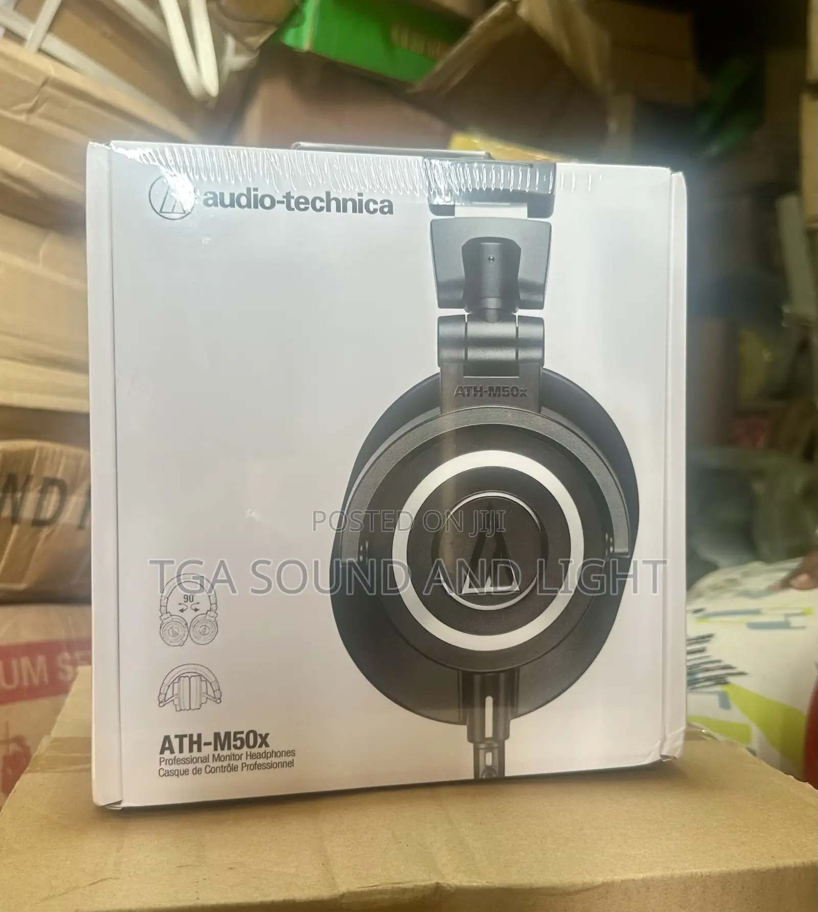 Audio Technica Ath-M50x Studio Monitoring Headphones