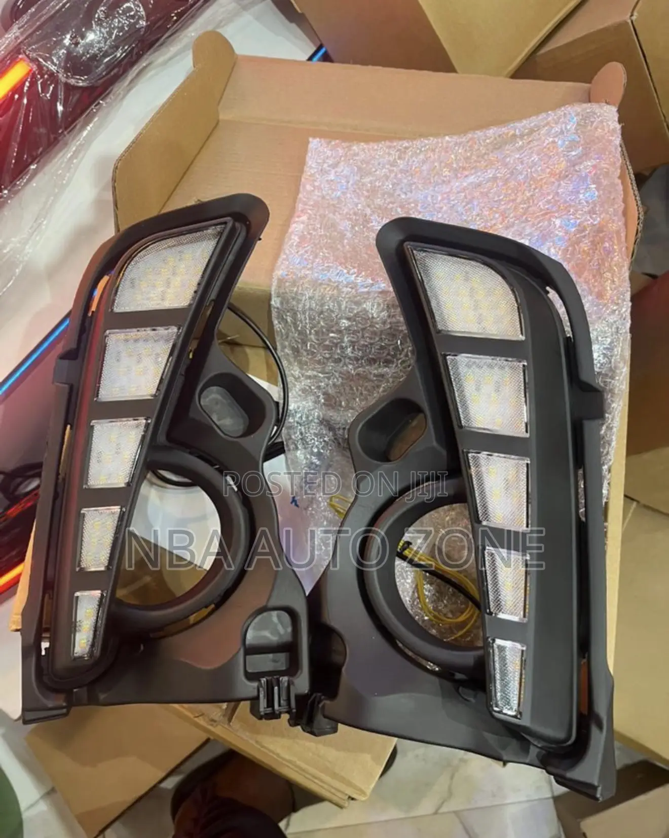 Toyota Highlander 2016-2019 Full Led Fog Light Covers