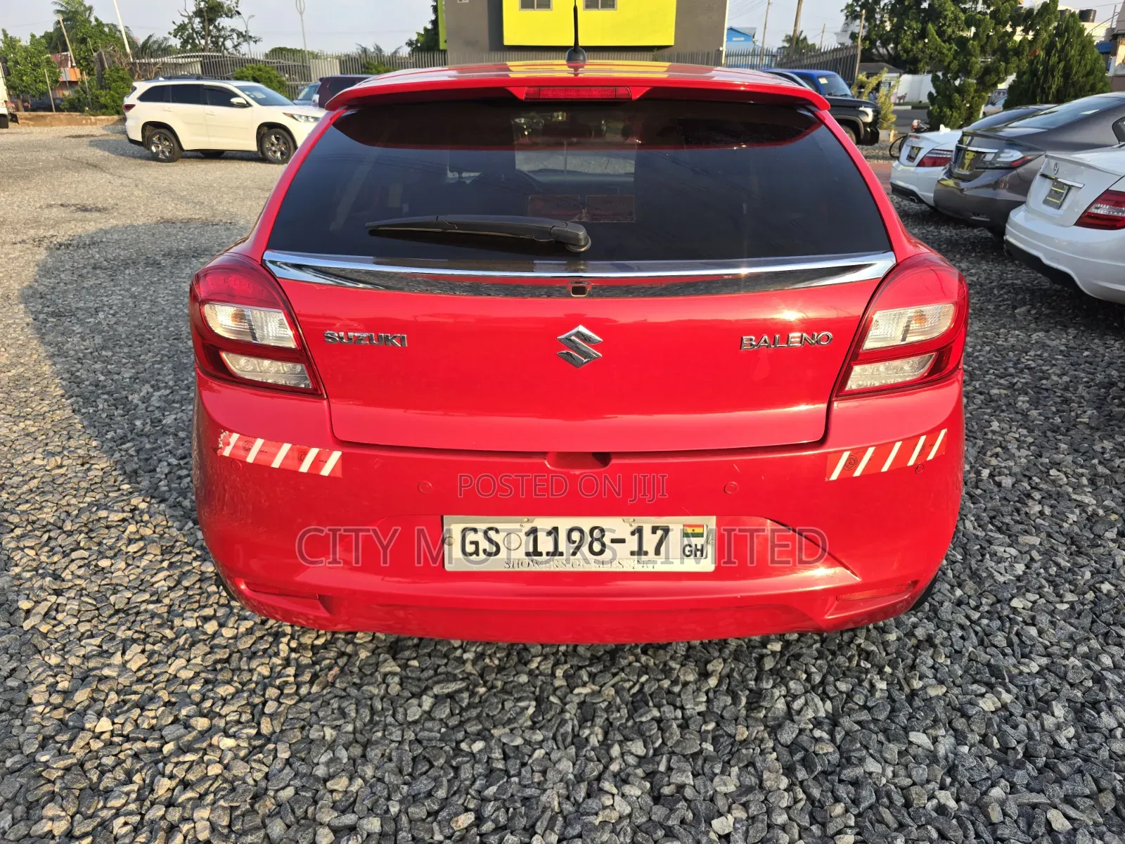 Suzuki Baleno 2017 Red