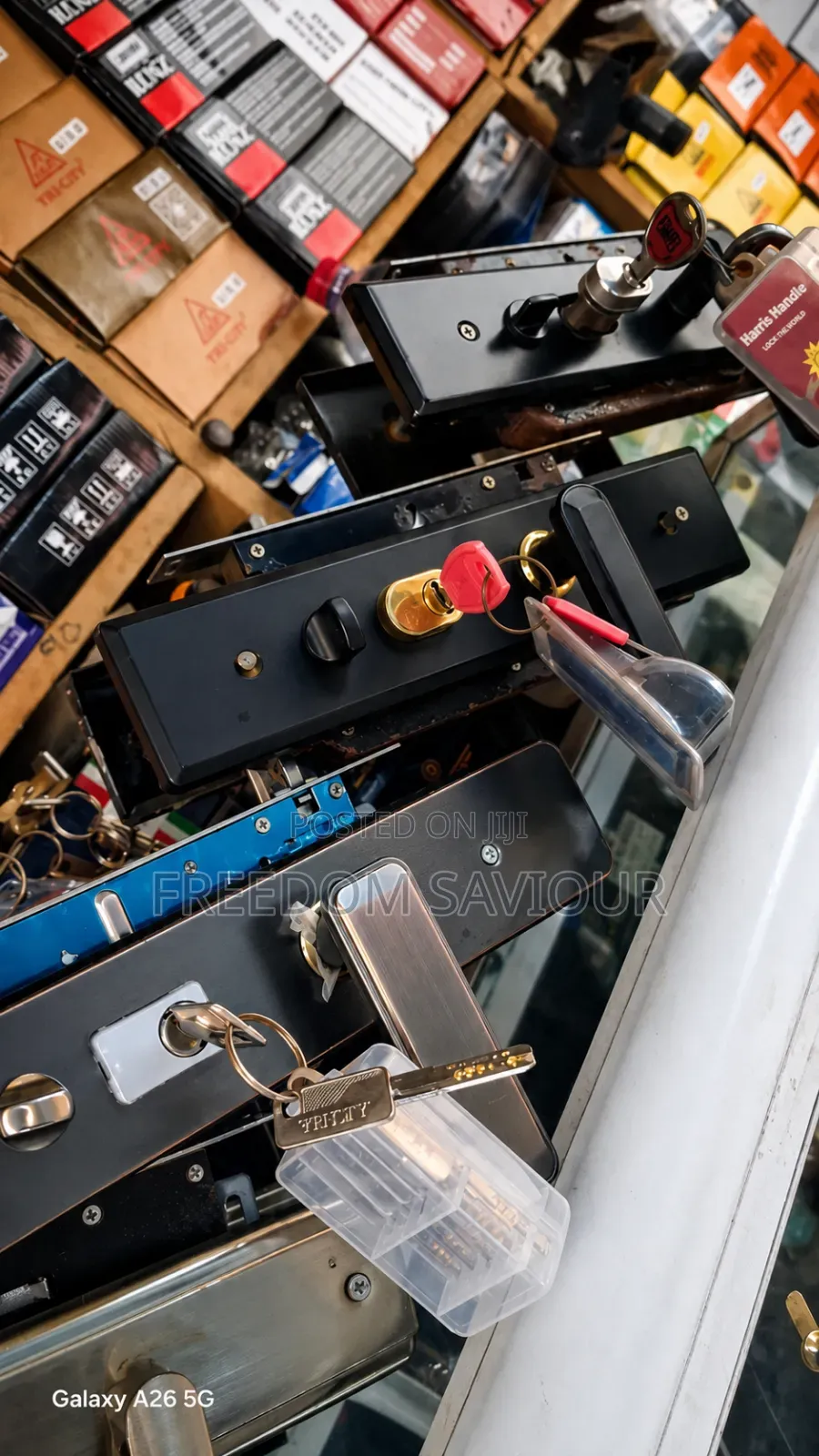 Premium Heavy-Duty Security Door Lock Set – Strong, Stylish Reliable