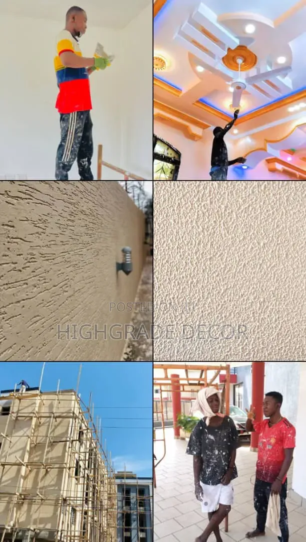 Pop Skimming,Graffiato,Sand and Stone ,Painting Renovations, Leakage