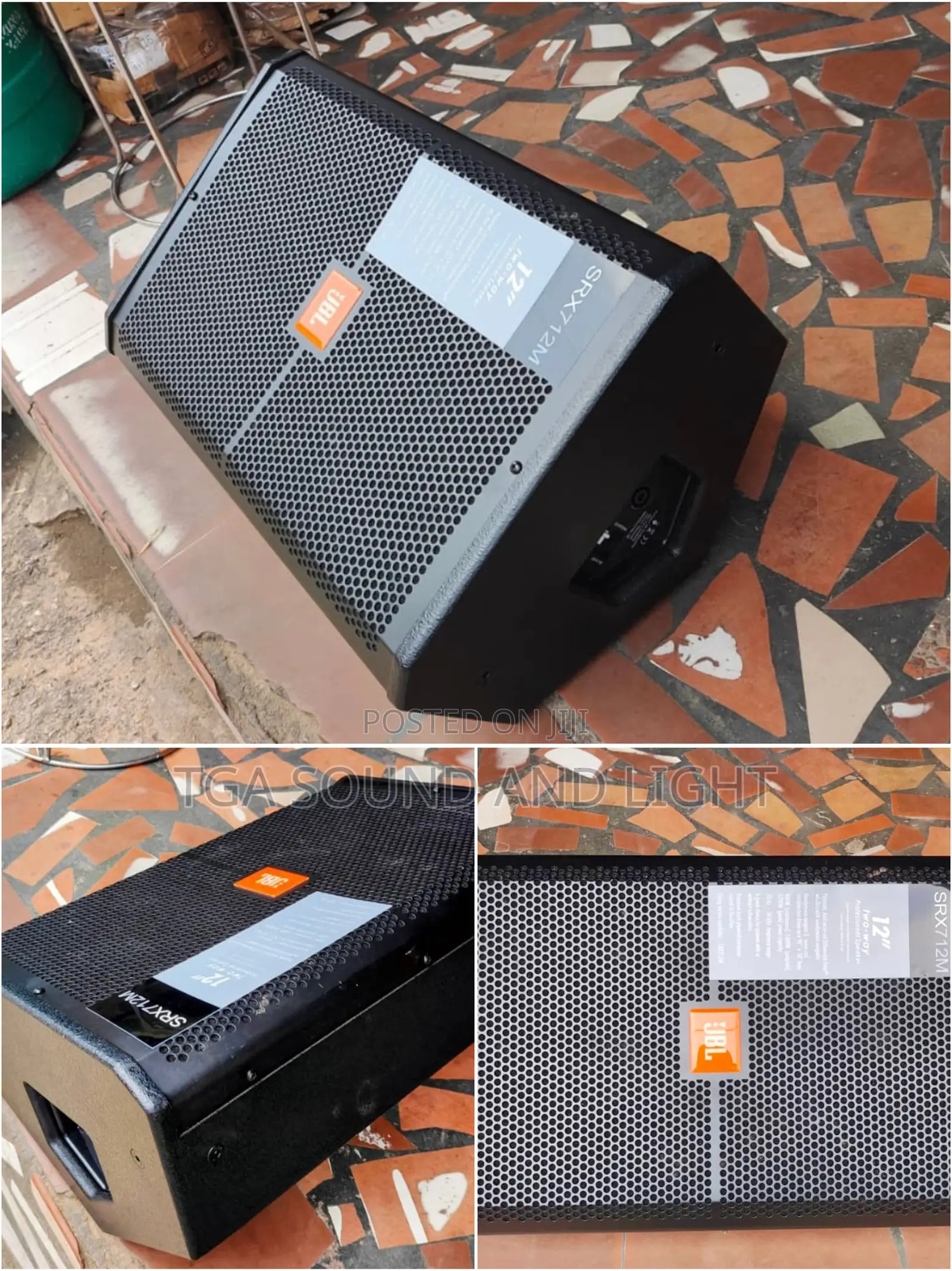 JBL Srx712m Two-Way Stage Monitors[Pair]