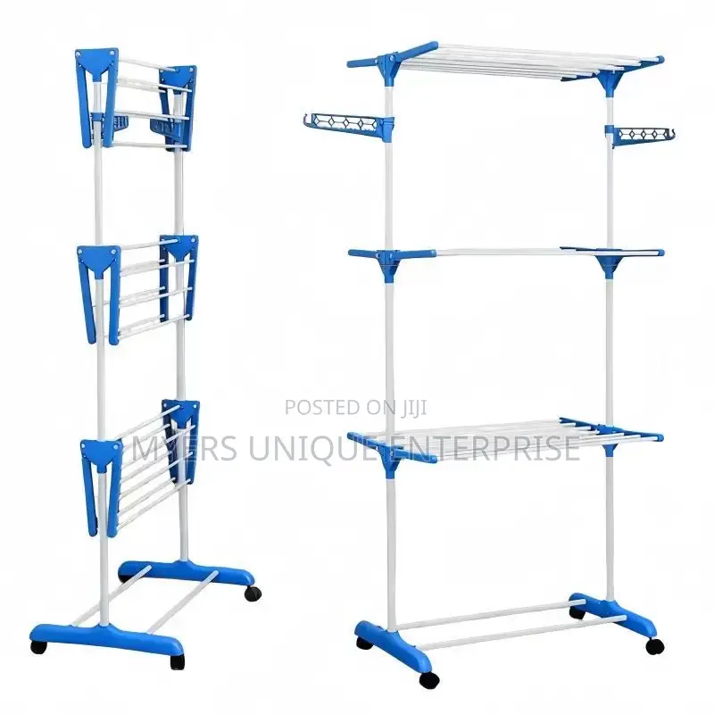 4 Tier Rolling Clothes Rack
