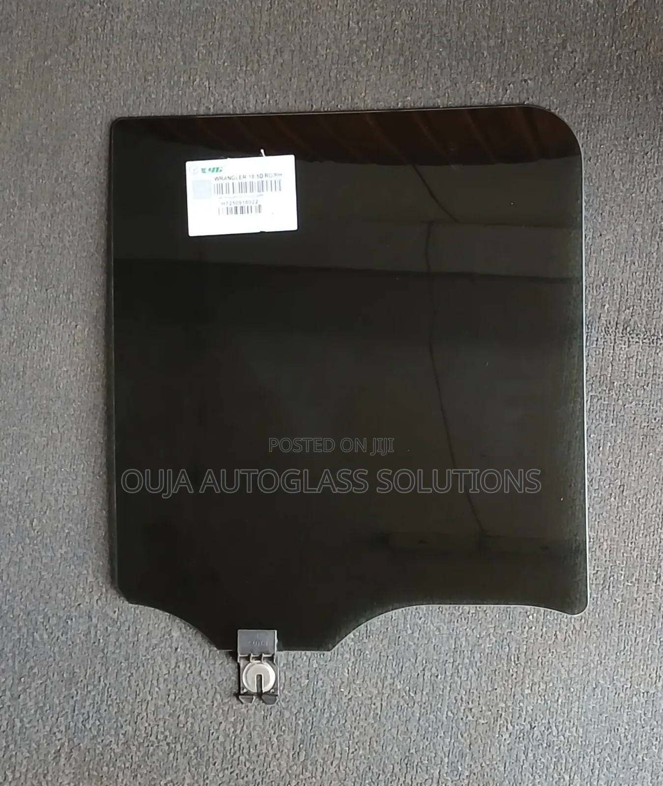 2018 Jeep Wrangler Rear Right Door Window Glass