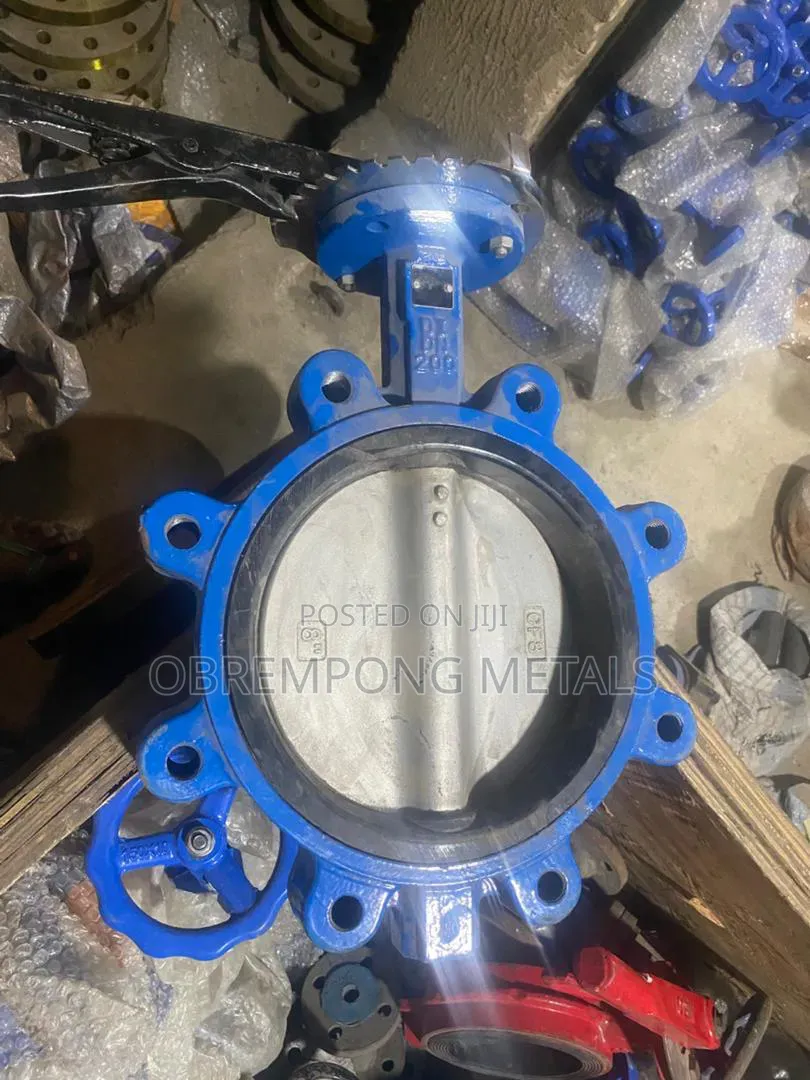 8" Lug Butterfly Valve Stainless Tong Pn16