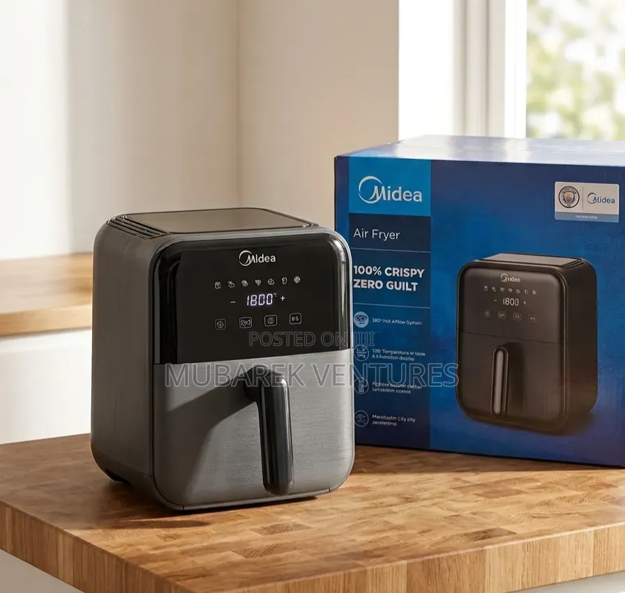 Midea 4l Air Fryer With 1600w Heating Power:
