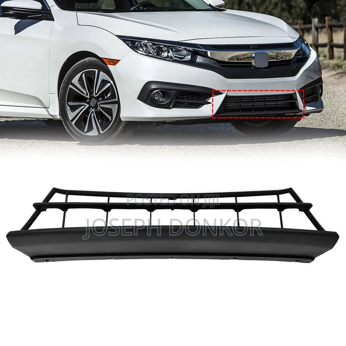 Civic Down Grille 2016,2017,2018,2019,2020,2021