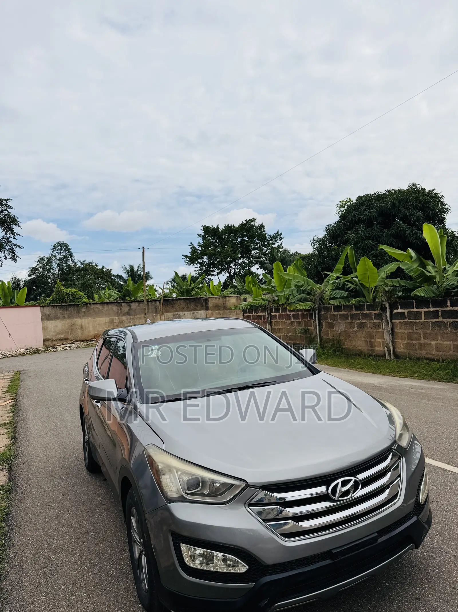 Hyundai Santa Fe 2015 Gray