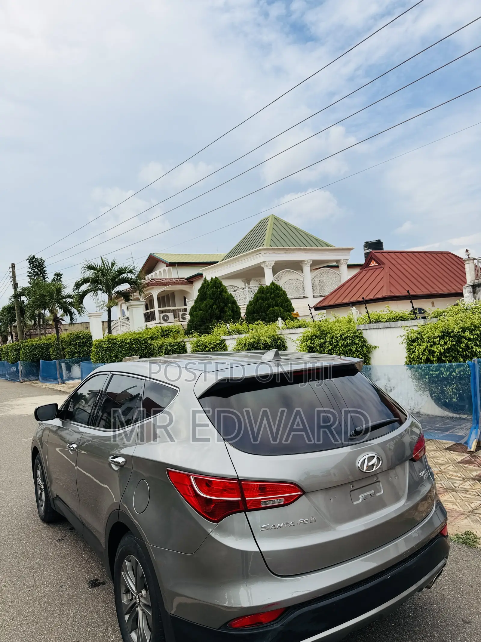 Hyundai Santa Fe 2015 Gray