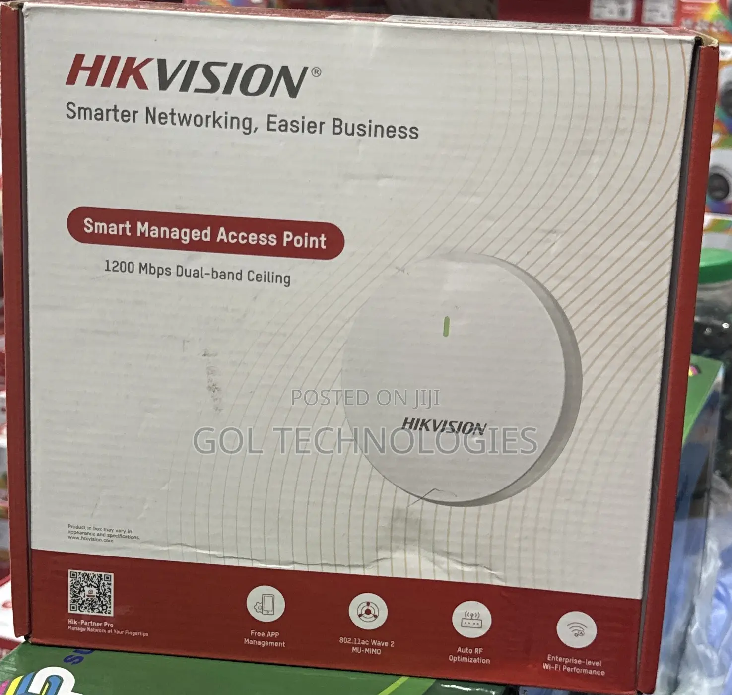 Hikvision Smart Managed Access Point Ds-3wap22g-Si