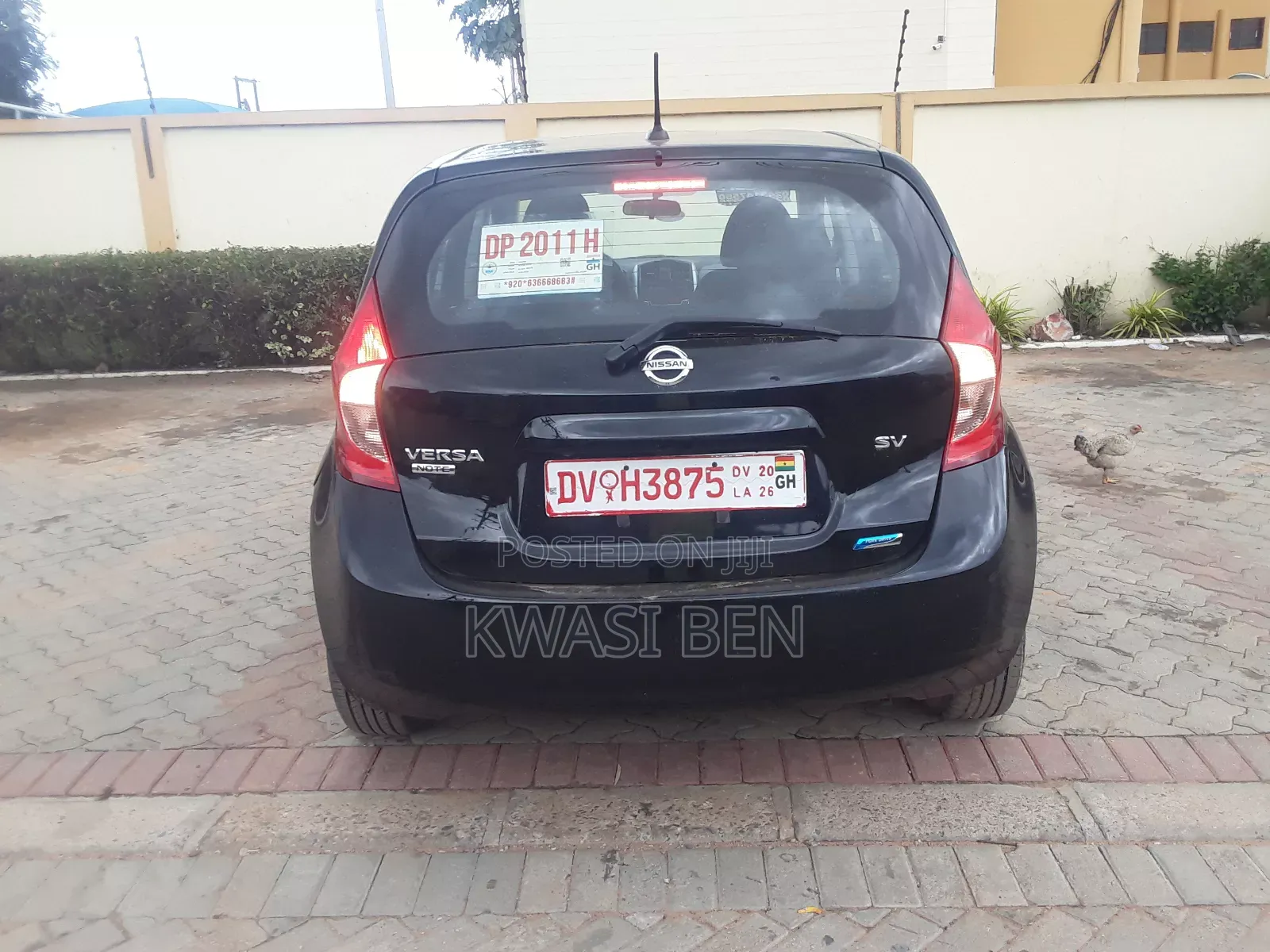 Nissan Versa 2016 Black
