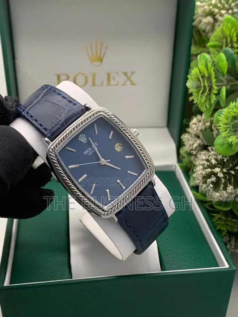 New Rolex Leather Watch Design