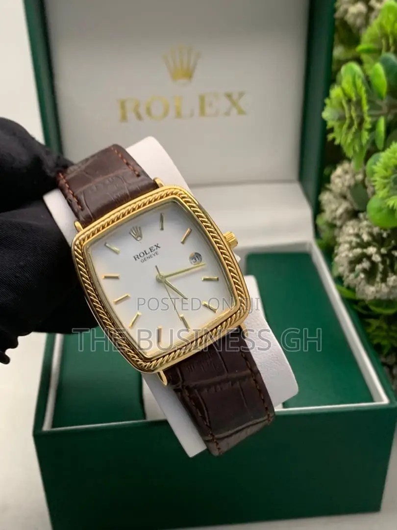 New Rolex Leather Watch Design